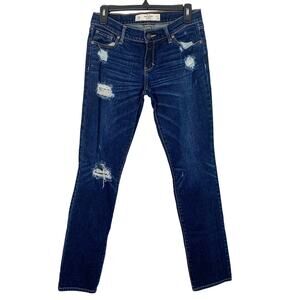 Abercrombie & Fitch Erin Distressed Perfect Stretch Jeans